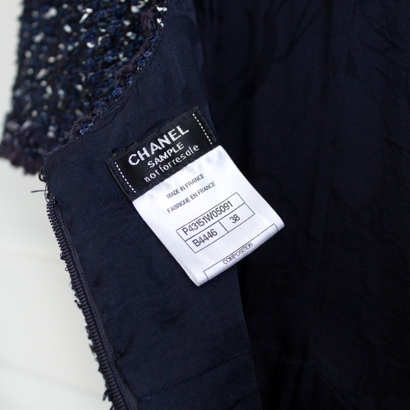 $13600 Chanel S/S 2012 Starry Night Navy Fantasy Tweed Gripoix 12P Maxi Dress - Picture 10 of 15